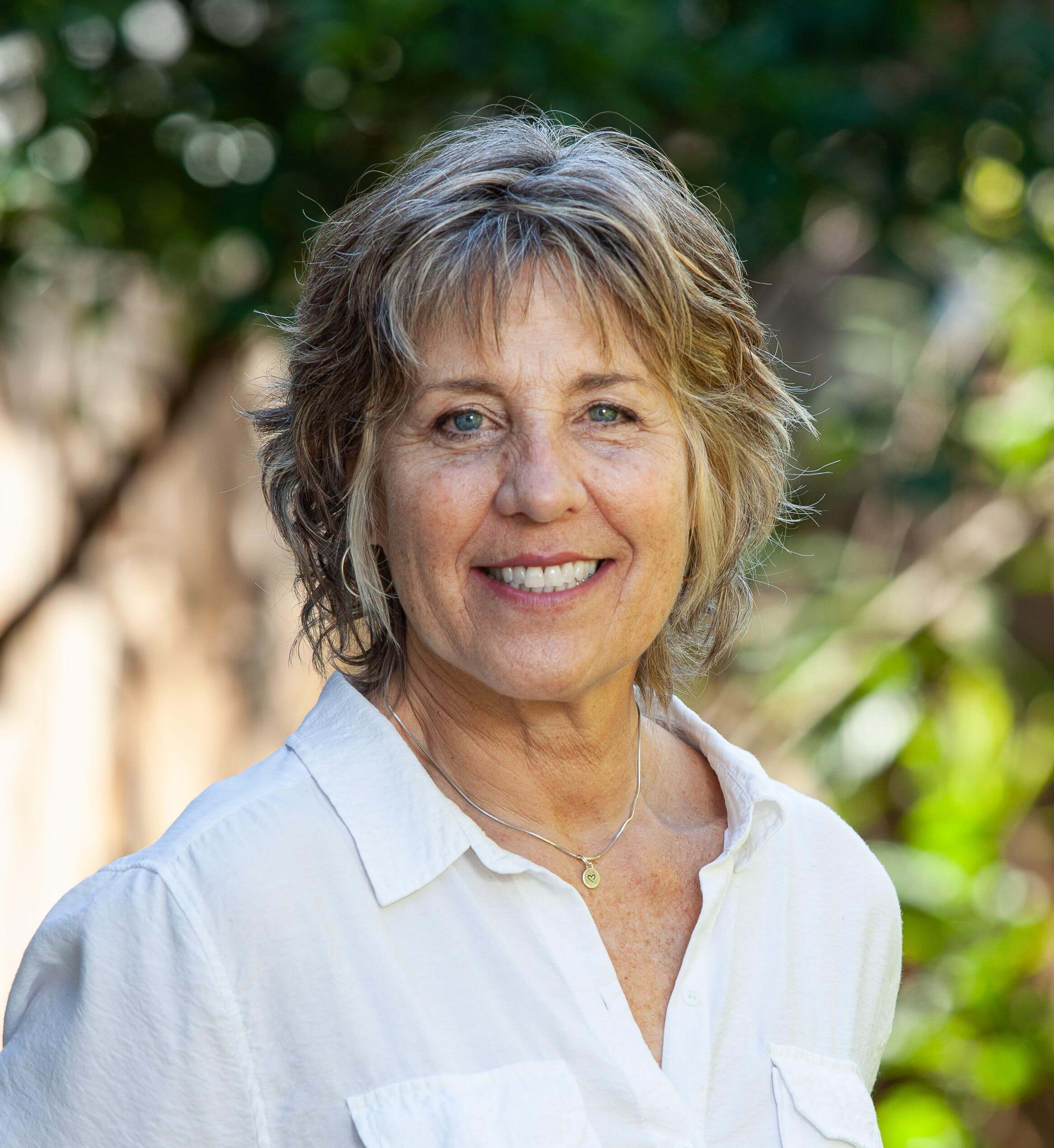 Mary Patterson outside in nature